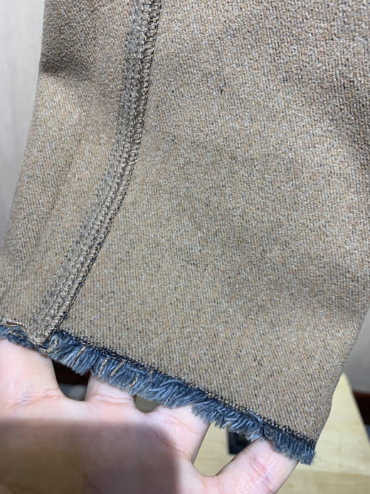 【超显瘦高弹加绒】水淼2024冬新款柔软高弹百搭显瘦加绒小脚牛仔裤9359 商品图6