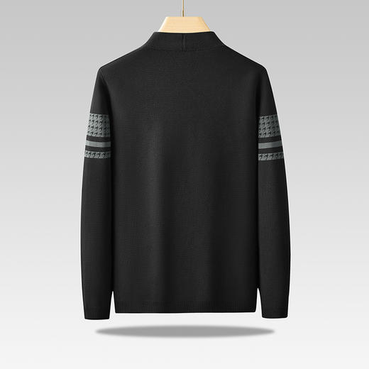 【新款DPF】大依优型大码男装休闲开衫毛衣针织衫夹克外套舒适加肥加大男士上衣 商品图1