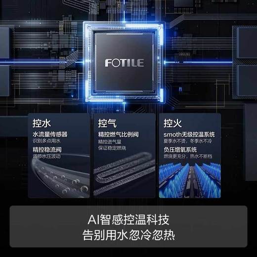 方太P16D3/T3气热水器家用恒温防冻强排洗澡 商品图2