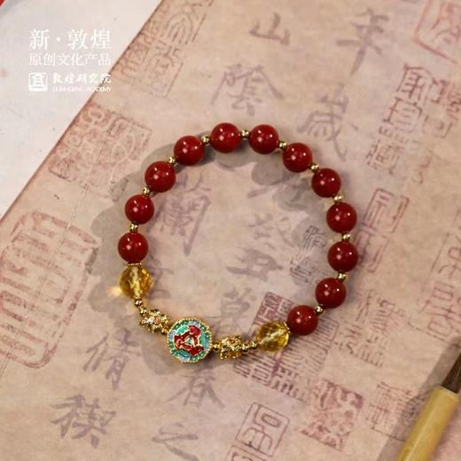 敦煌研究院水晶手串女款手链轻奢小众精致女2024年新款手饰设计感 商品图5