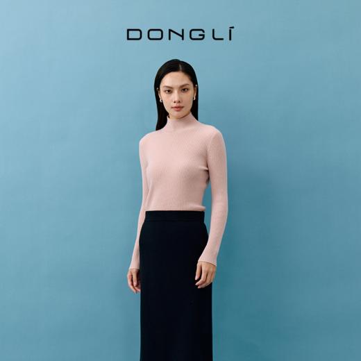 东黎 • 山羊绒女士秋冬基础款半高领套衫 20S31 商品图1