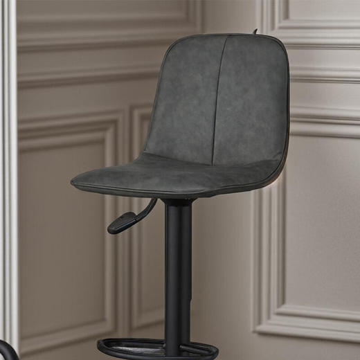 【家具】升降吧台椅 摩拉多 深灰色（需自行安装） 商品图2