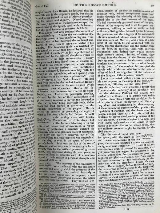 1854年 爱德华·吉本《罗马帝国衰亡史》 1幅肖像插图 真皮精装大32开 商品图6