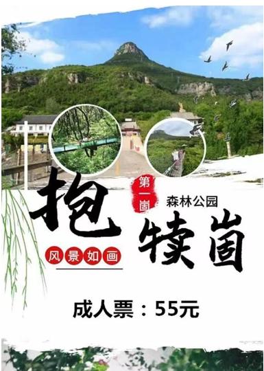 【提前2小时预定】枣庄抱犊崮国家森林公园 商品图0