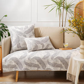 丛林芭蕉系列沙发巾靠包棉四季通用高端轻奢防滑高级感高档靠包定制