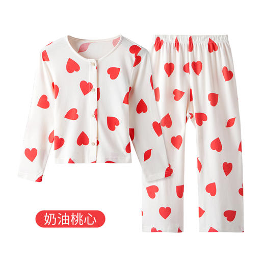 I'd爱帝儿童睡衣超柔软糯亲肤花纱长袖套装 商品图10