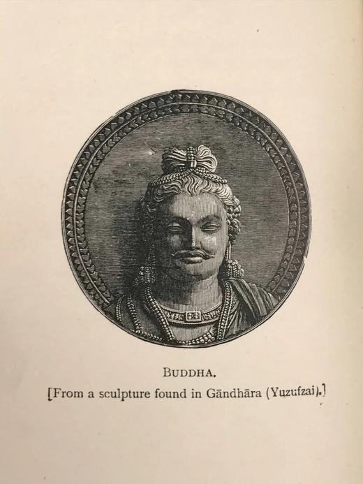 1904年 埃德文·阿诺德《亚洲佛光》 16幅插图 真皮精装36开 商品图4