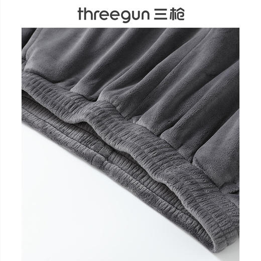 Threegun三枪 【婴儿绒】圆领男家居套-81987D011 商品图10