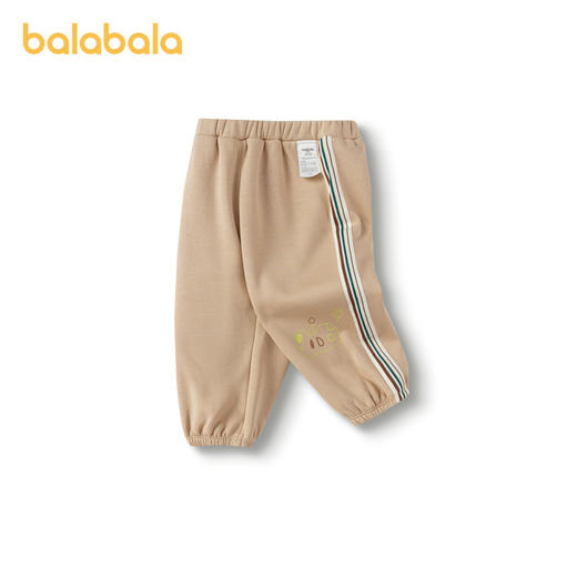 巴拉巴拉宝宝裤子女童秋装新款男童长裤婴儿外穿卫裤时尚潮流 商品图4