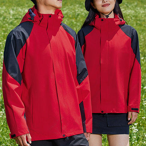 跃牌【跃LEAP-ACTIVE】系列山系冲锋衣男女三合一秋冬登山服防风外套909 商品图1