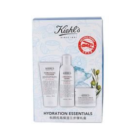 【可溯源】Kiehl's/科颜氏 高保湿三件套套盒（洁面啫喱150ml+精华水250ml+高保湿面霜125ml） 播