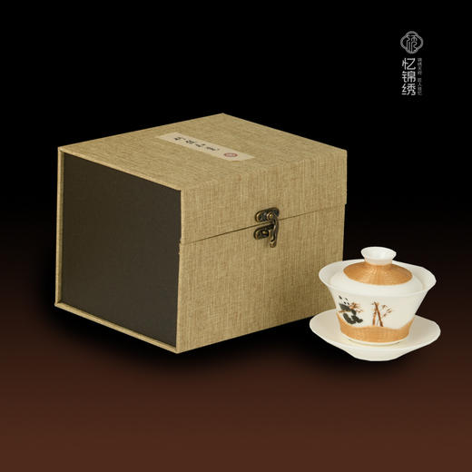 竹丝扣瓷-金竹大熊猫 商品图4