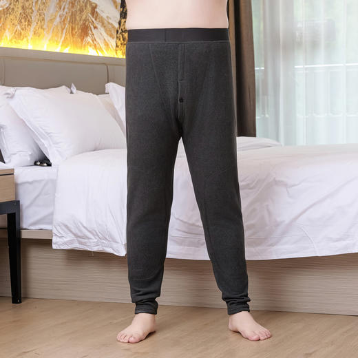 【护膝保暖裤】【新款DPD】大依优型大码男装保暖裤内衣弹力加绒舒适保暖裤秋裤 商品图7