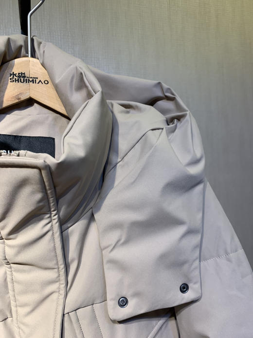 水淼2024冬新品超显瘦加厚气质大方中长款防水雪羽绒服9295 商品图2