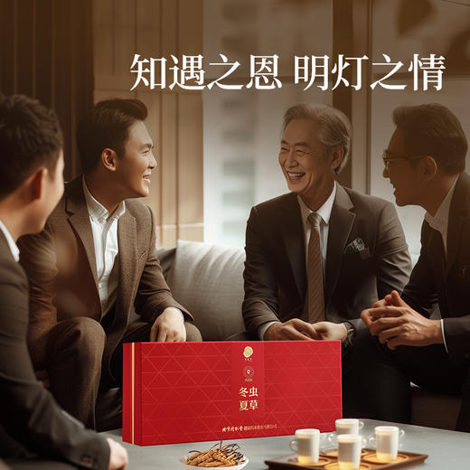 【正宗同仁堂品牌】北京同仁堂 青源堂 冬虫夏草 50/1   10克  礼盒装SY 商品图3