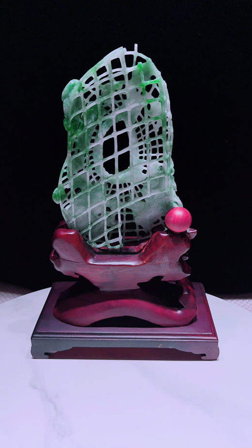 620437翡翠摆件【金玉满堂 一往情深】 商品图5