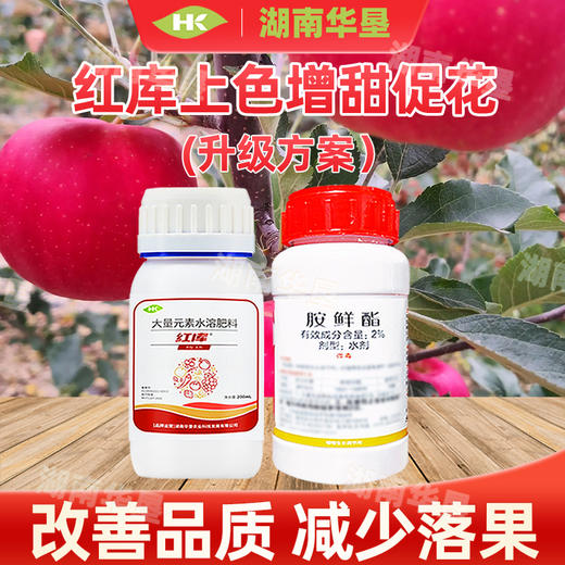 华垦上色增甜方案胺鲜酯红库转色增甜膨大靓果上色专用方案正品 商品图2