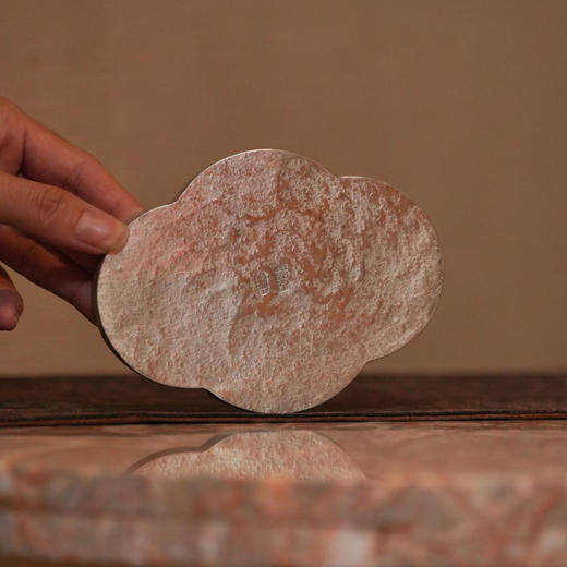 颜吉利｜海棠形锡盘—WWJ 商品图1