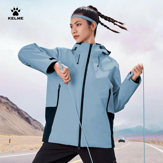 卡尔美2024新款男士外套冲锋衣（摇粒内胆） 商品图1