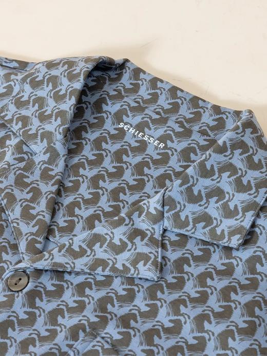 【马到成功 棉莫经典】SCHIESSER德国舒雅男士棉+莫代尔柔软亲肤长袖长裤家居套装39/23434H 商品图4