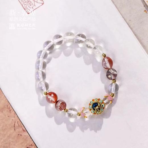 敦煌研究院水晶手串女款手链轻奢小众精致女2024年新款手饰设计感 商品图4