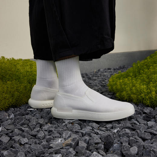 商业大佬 明星都爱穿！！【一字鞋/自在鞋】良士善行新中式老北京布鞋 男士透气网面软底一脚蹬男鞋 商品图6