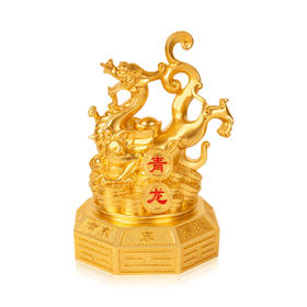 贴金四神兽居家布局摆件