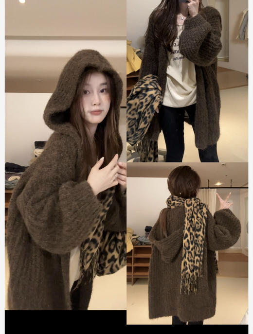 大灯笼袖开衫 商品图0