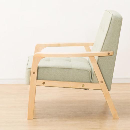 【家具】1人位沙发 路特 青色/自然色（需自行安装） 商品图3