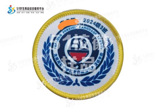 定制深圳市龙城高级中学教育集团宝龙外国语学校徽定做缝制包邮51 商品图3