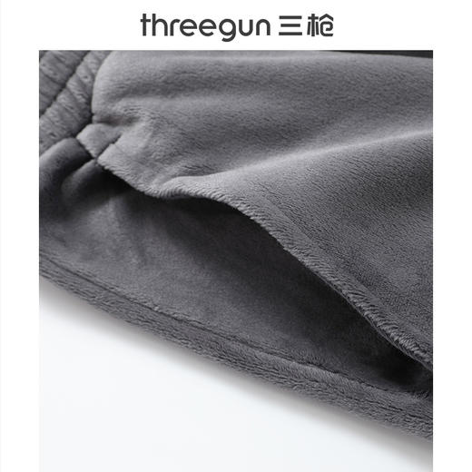 Threegun三枪 【婴儿绒】圆领男家居套-81987D011 商品图11