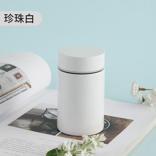 一杯多用【畅饮鲜活水！滋润一整天】260ml银耳闷烧杯不锈钢保温杯纯色轻盈焖烧杯 便携小巧可爱口袋杯，倒置不漏汤。ry 商品图4