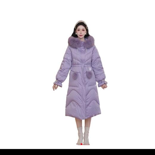 MAXRIENY复古羽绒服冬新款外套加厚防风收腰保暖citywarm(货号:MG87DC752) 商品图1