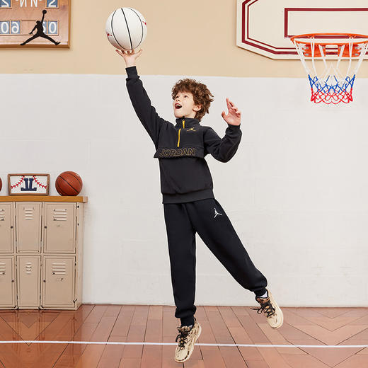 JORDAN 冬 大童小童婴童 针织长裤 JDB-F7C801 商品图5