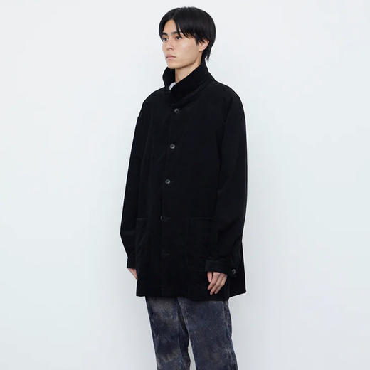 SOE Moleskin Half Coat 绒棉中长款风衣 商品图1