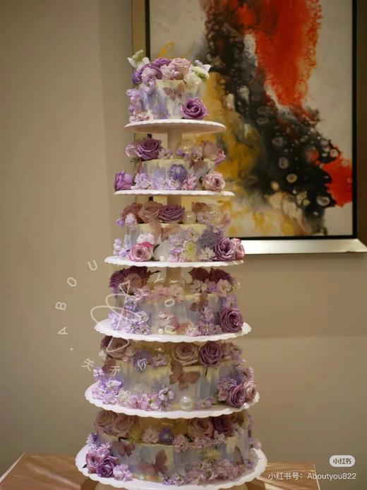 6层鲜花蛋糕 16+14+12+10+8+6 商品图0