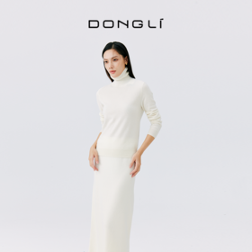 东黎 • 山羊绒女士秋冬高领套衫  17LS002