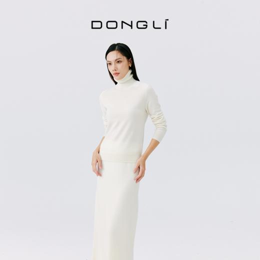 东黎 • 山羊绒女士秋冬高领套衫  17LS002 商品图0