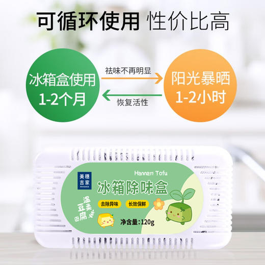 美穗吉家 冰箱除味盒120g 81686 商品图3