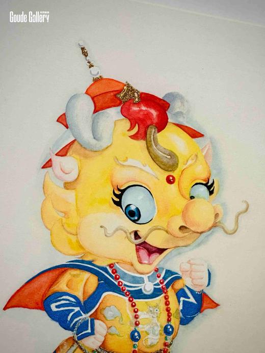 王长利《十二生肖-龙》版画 商品图4