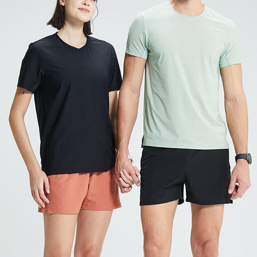 跃牌【跃LEAP-ACTIVE】系列 运动速干凉感短袖运动T恤上衣4111001 商品图2