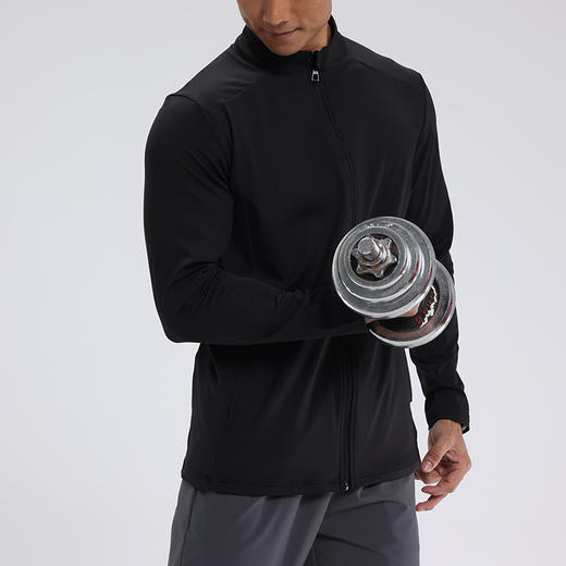 跃牌【跃LEAP-ACTIVE】系列 户外骑行服夹克男士立领纯色休闲时尚长袖D42188 商品图2