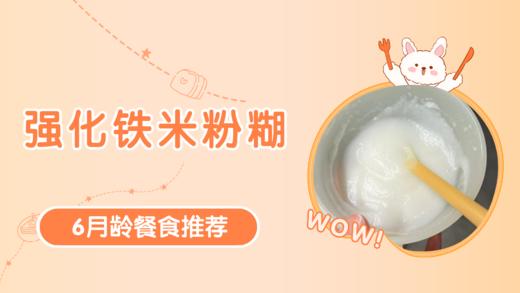 6月龄：强化铁米粉糊 商品图0