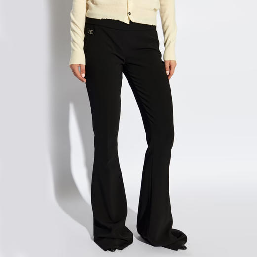 【二】DSQUARED2 女士修身休闲裤 黑色 S75KB0437 S60567 900 商品图1