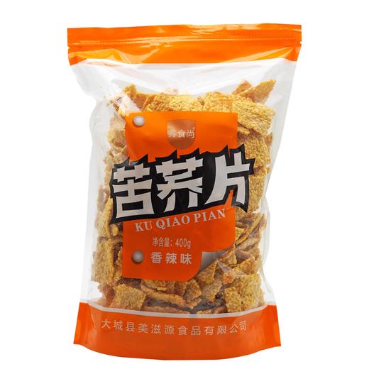 荞食尚苦荞片 酱汁牛排味/香辣味 400g/袋 （下单备注口味） 商品图1