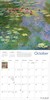 Monet's Waterlilies Wall Calendar 2025 (Art Calendar) / 莫奈的睡莲 2025年挂历（艺术挂历） 商品缩略图3