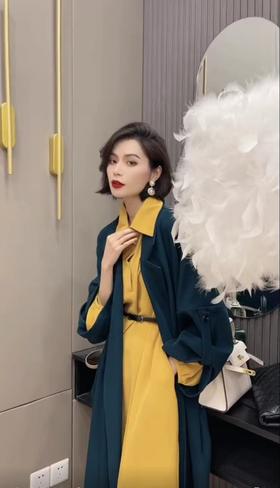  520感恩价 捡漏福利-洛系列
 宽松版型/轻奢简约气质新款时尚长款风衣外套811-喜出