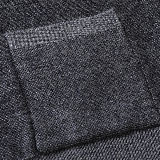 【100%羊毛】【新款DWP】大依优型大码V领针织开衫马甲背心休闲针织衫毛背心加肥加大上衣男士胖子大码毛衫t恤打底 商品图5