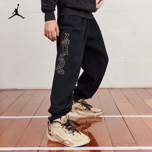 JORDAN 冬 大童小童婴童 针织长裤 JDB-F7C801 商品图1