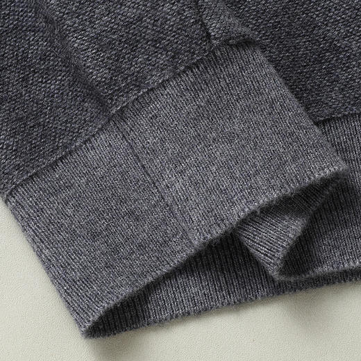 【100%羊毛】【新款DWP】大依优型大码V领针织开衫马甲背心休闲针织衫毛背心加肥加大上衣男士胖子大码毛衫t恤打底 商品图6